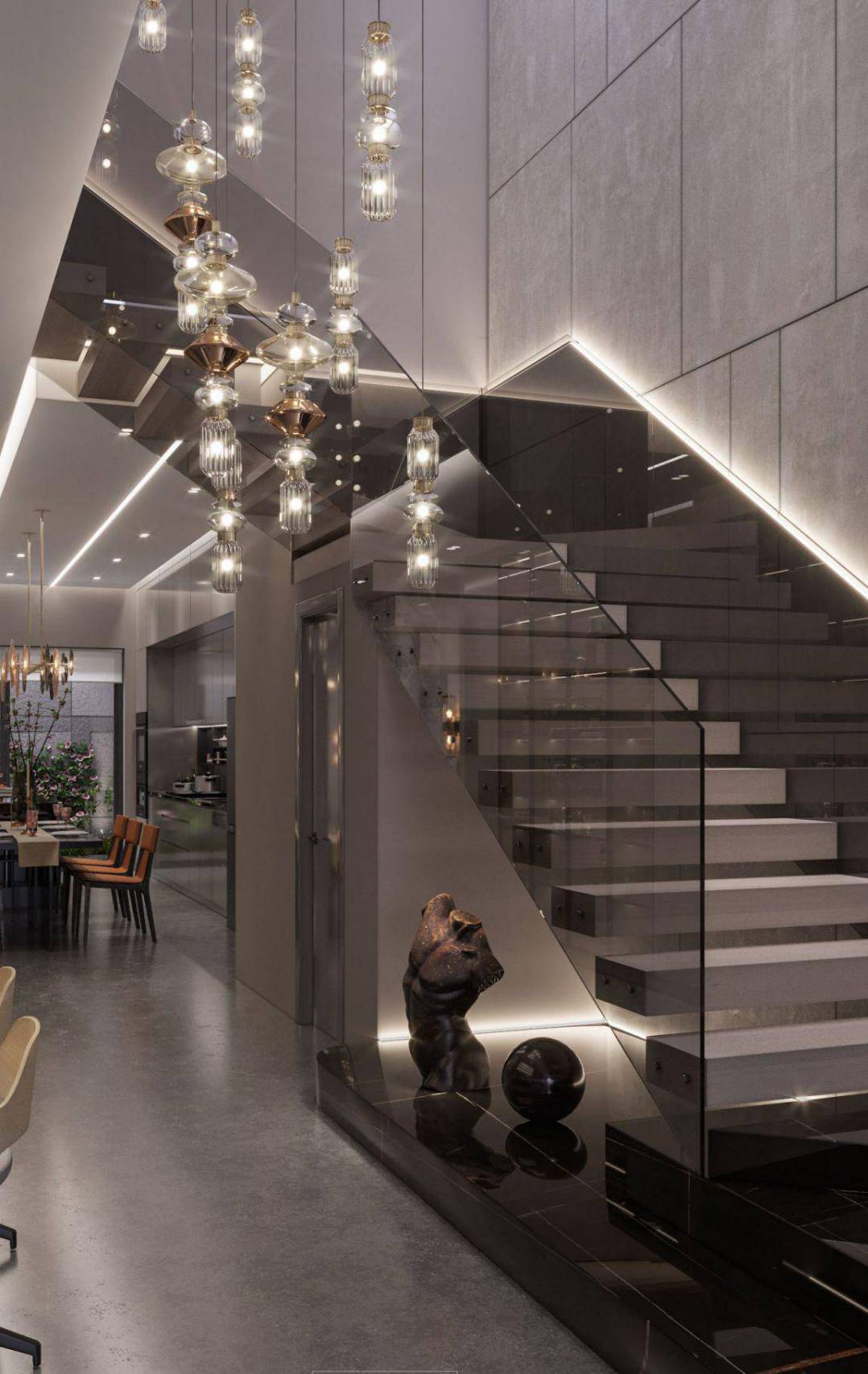 THIẾT KẾ NỘI THẤT NHÀ PHỐ HIỆN ĐẠI SANG TRỌNG TINH TẾ